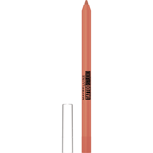 Maybelline Tattoo Studio Sharpenable Gel Pencil Waterproof Longwear Eyeliner, ORANGE