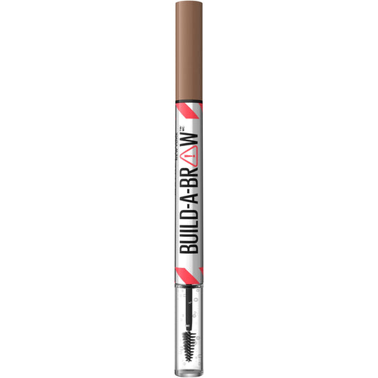 Maybelline Build-A-Brow 2-in-1 Eyebrow Pen and Sealing Gel, Soft Brown