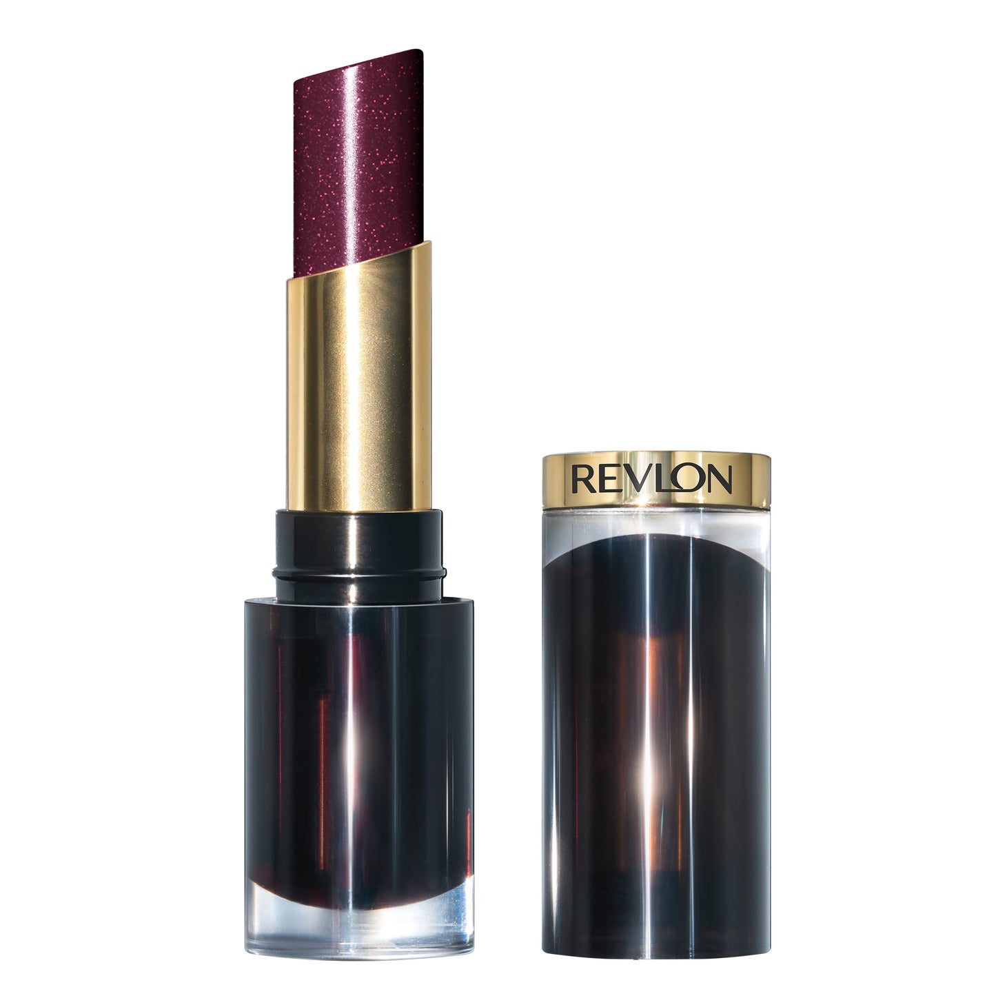 Revlon Super Lustrous Glass Shine Lipstick, 012 Black Cherry