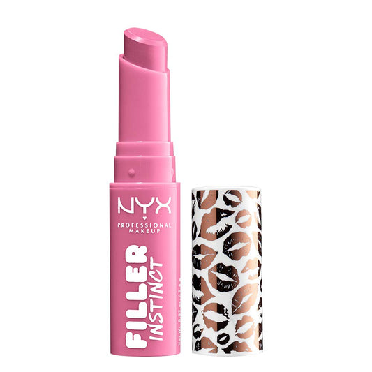 WHOLESALE NYX PROFESSIONAL MAKEUP Filler Instinct Plumping Lip Color, Lip Balm - Miami Nights (Hot Pink) 70 UNITS