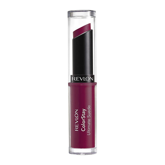 WHOLESALE REVLON ColorStay Ultimate Suede Lipstick, Longwear Soft, Ultra-Hydrating High-Impact Lip Color, Formulated with Vitamin E, Wardrobe (047), 0.09 oz, 46 Units