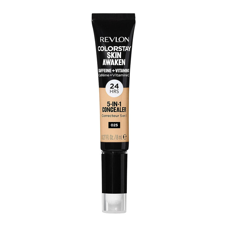 WHOLESALE Revlon ColorStay Skin Awaken 5-in-1 Concealer, Lightweight, Creamy Longlasting Face Makeup with Caffeine & Vitamin C, For Imperfections, Dark Circles & Redness, 025 Light Beige, 0.27 Fl Oz 40 UNITS
