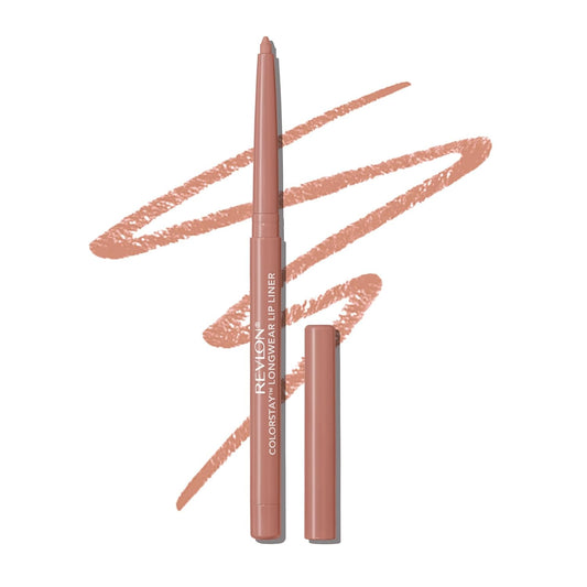 WHOLESALE Revlon Colorstay Lip Liner Makeup with Built-in-Sharpener, Longwear Rich Colors, Smooth Application, 685 Natural, 0.01 oz 144 UNITS