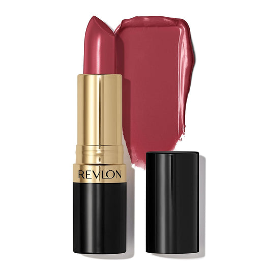 WHOLESALE Revlon Super Lustrous Lipstick, Creamy Formula For Soft, Fuller-Looking Lips, Moisturized Feel, 510 Berry Rich, 0.15 oz 53 UNITS