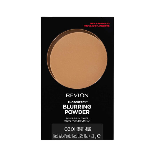 WHOLESALE Revlon PhotoReady Blurring Face Powder Makeup, Longwear, Light-Medium Coverage with Flawless Finish, Shine & Oil-Free, 030 Medium Deep, 0.25 oz 48 UNITS