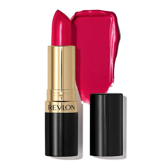 WHOLESALE Revlon Super Lustrous Lipstick, Creamy Formula For Soft, Fuller-Looking Lips, Moisturized Feel, 028 Cherry Blossom, 0.15 oz 40 UNITS