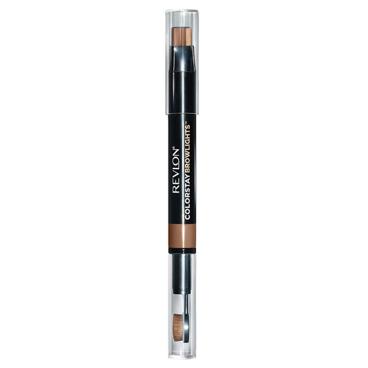 WHOLESALE Revlon Colorstay Browlights Pencil, Eyebrow Pencil & Brow Highlighter, 0.55 Lb, Soft Brown 432 units