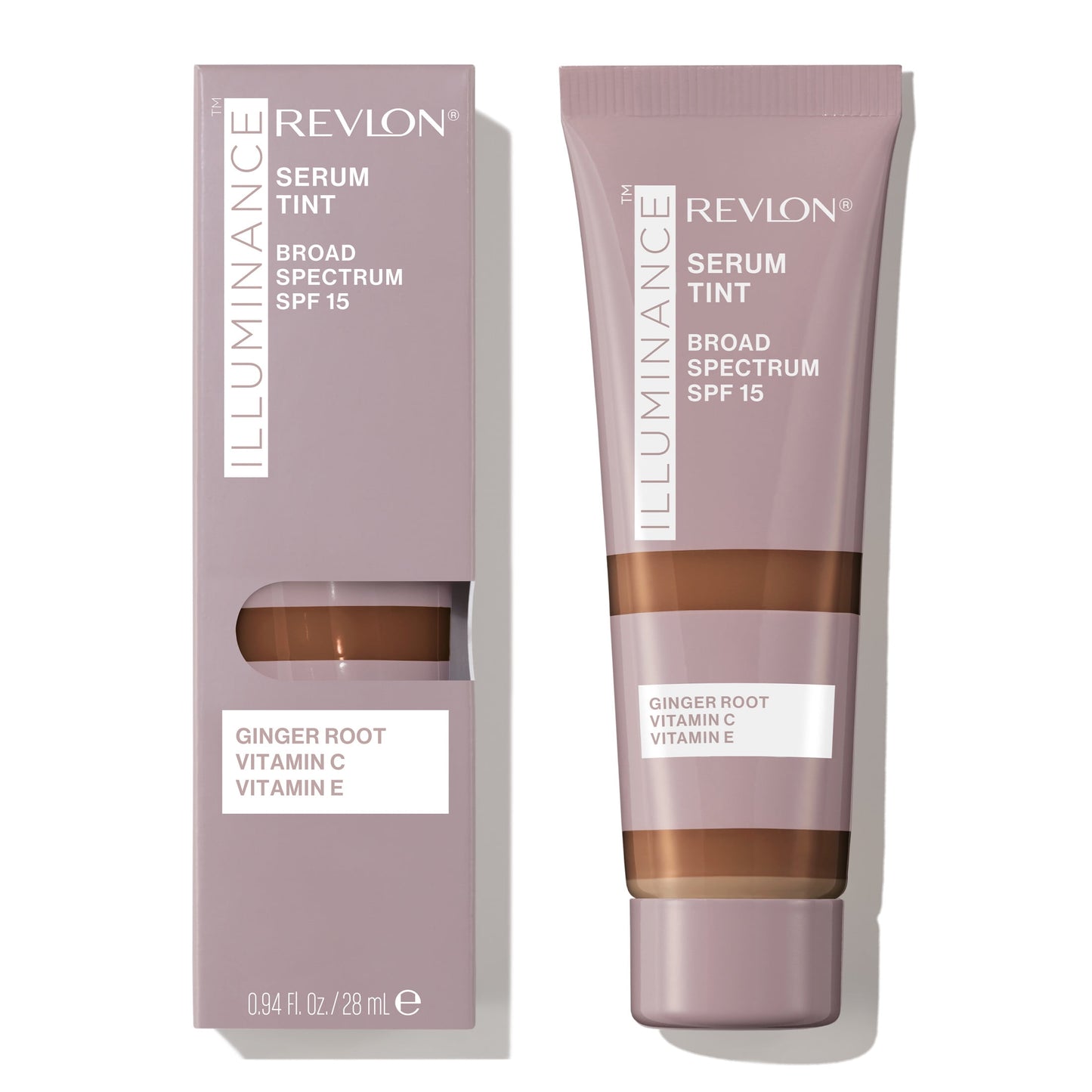 Revlon Illuminance Serum Tint, Liquid Foundation, Light Buildable Coverage, Soft Nutmeg, 0.94 fl oz.