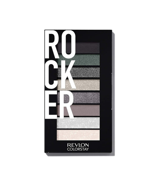 WHOLESALE REVLON ColorStay Rocker Eyeshadow Palette, 0.12 Oz, 84 units