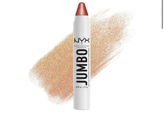 WHOLESALE NYX PROFESSIONAL MAKEUP, Jumbo Multi-Use Face Highlighter Stick - Lemon Meringue 72 units