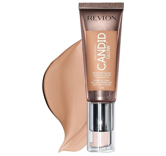WHOLESALE Revlon PhotoReady Candid Glow Moisture Glow Anti-Pollution Foundation, Medium Beige, 0.75 oz 132 Units
