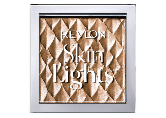 WHOLESALE Revlon Highlighter Makeup, Skin Lights Prismatic Powder Face Makeup, Natural Glow, Shimmer Finish, 201 Daybrak Glimmer, 0.28 Oz 48 Units