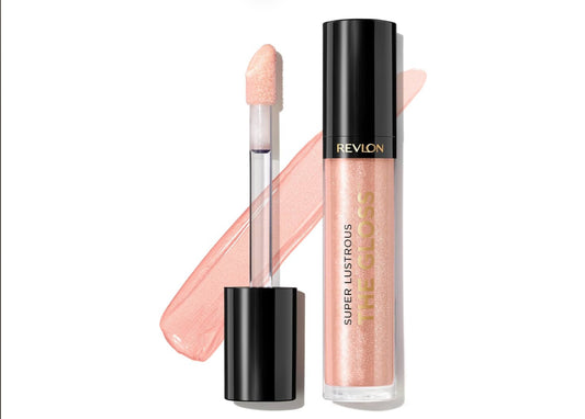 WHOLESALE Revlon Super Lustrous Lip Gloss, Non-Sticky, Hydrating, High Shine Finish, 205 Snow Pink, 0.13 oz 81 units