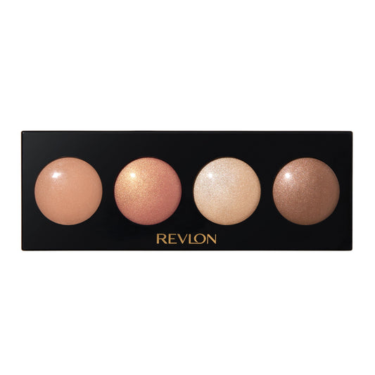 Revlon Illuminance Long Lasting Matte and Shimmer Eyeshadow Quad, Skinlights, 0.12 oz