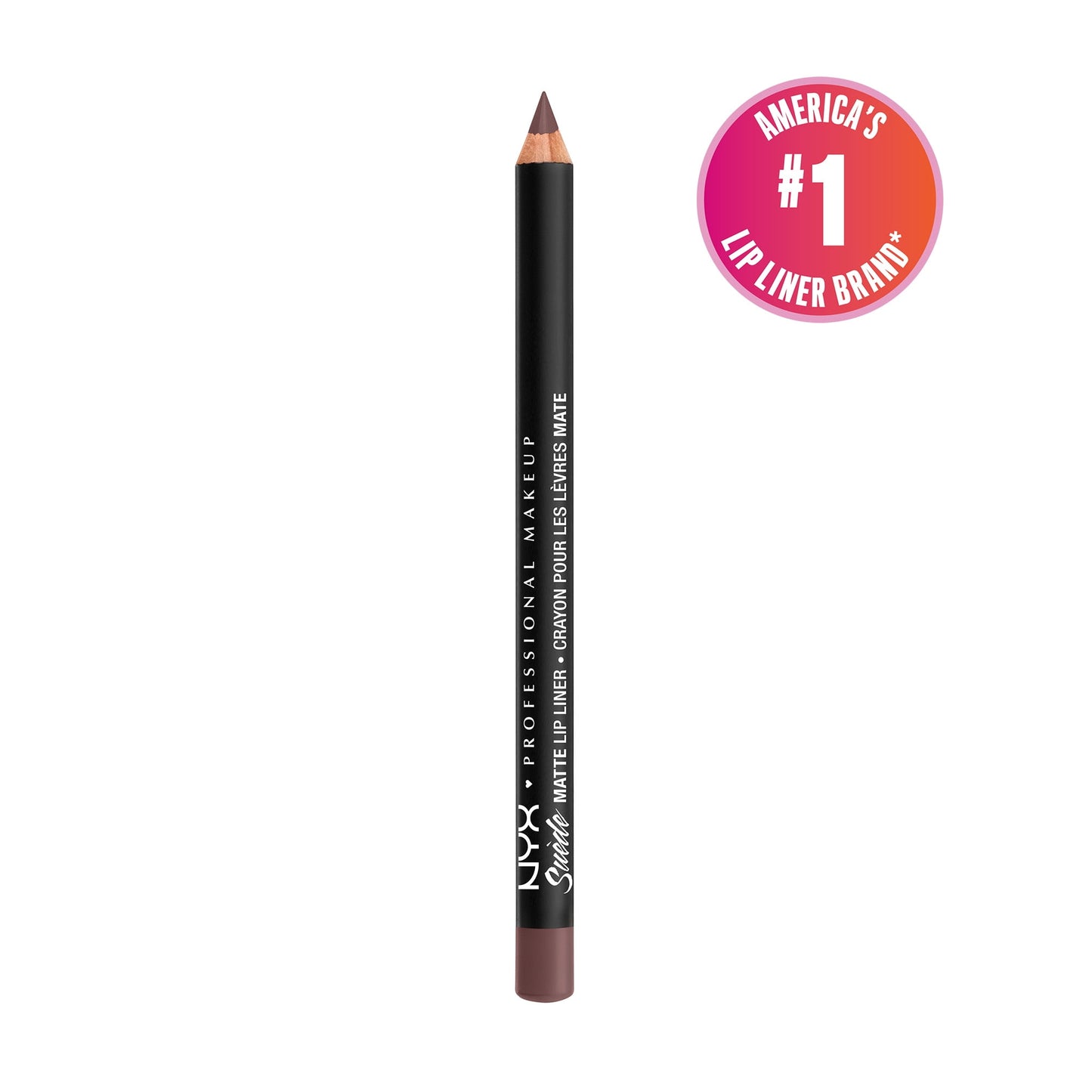 NYX Professional Makeup Suede Matte Lip Liner, 67 Moonwalk, 0.035 Oz.