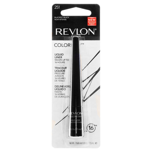 Revlon Colorstay Liquid Eyeliner, Blackest Black