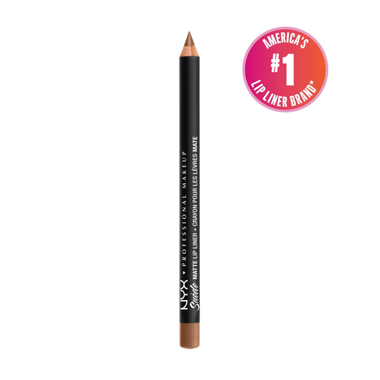 NYX Professional Makeup Suede Matte Lip Liner, velvet smooth matte finish, vegan formula Sandstorm