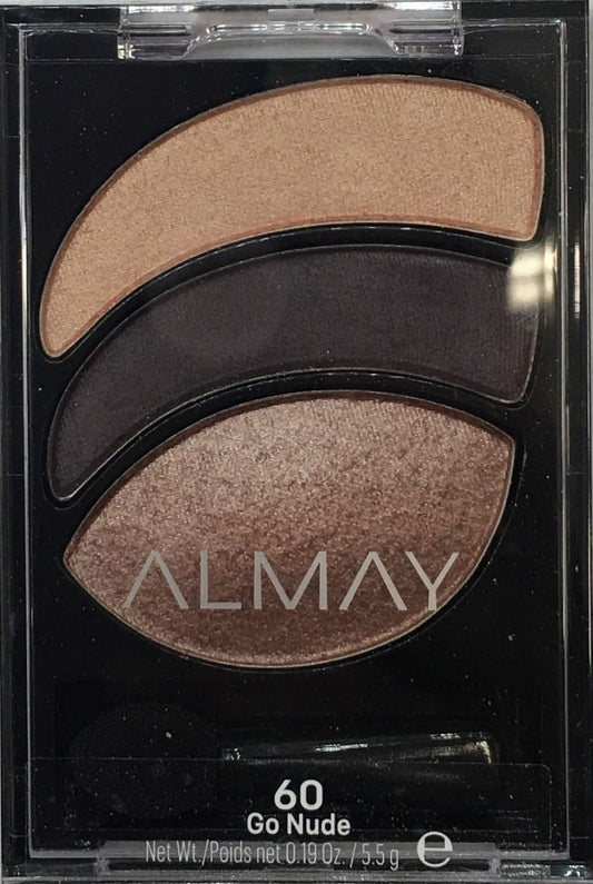 Almay Smokey Eyeshadow Trios, 60 Go Nude, 0.19 oz