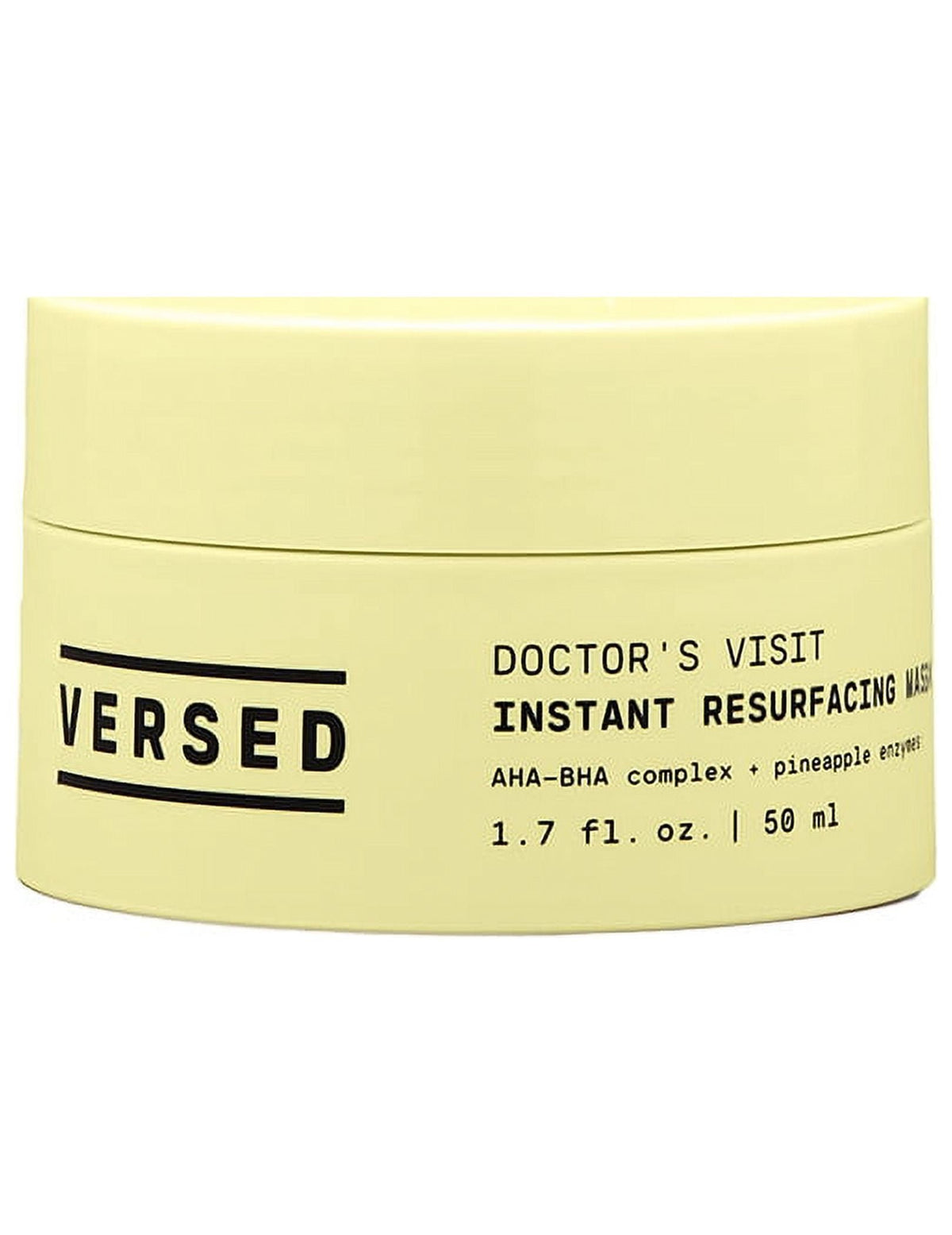 Versed Doctor’s Visit Instant Resurfacing Mask, Brightening and Texture-Refining, 1.7 fl oz
