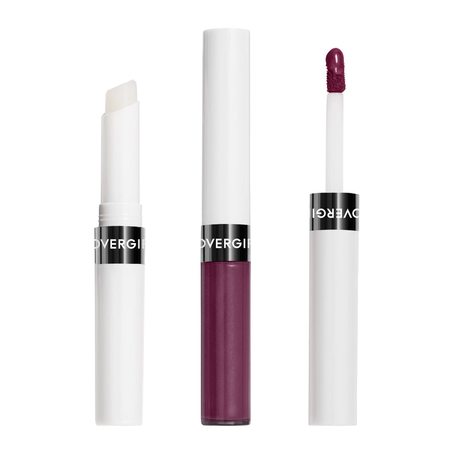 Covergirl Outlast All-Day Lip Color Liquid Lipstick and Moisturizing Topcoat, Longwear, Muted Berry