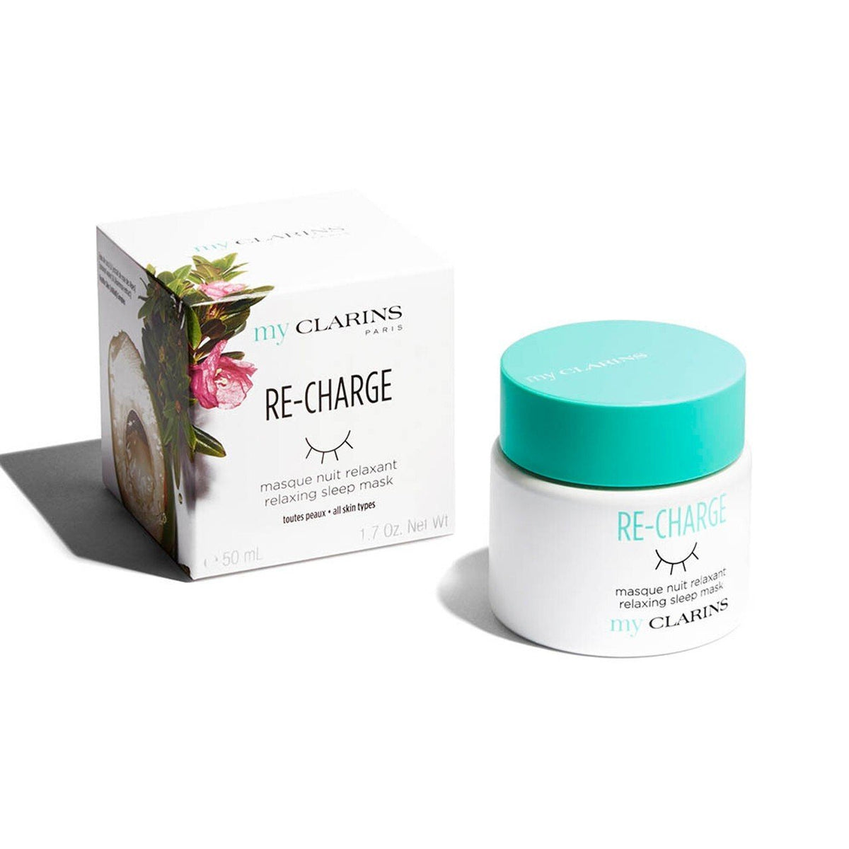 My Clarins Paris RE-CHARGE Relaxing Sleep Mask 50 ml./ 1.7 oz