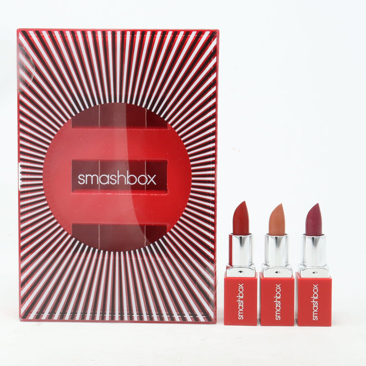 Smashbox Be Legendary Mini Lipstick Trio  / New With Box