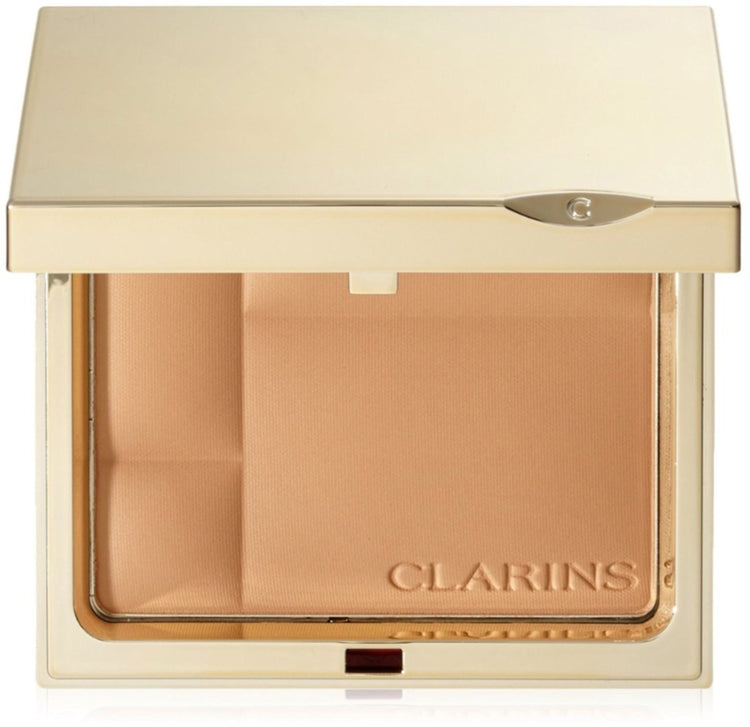 Clarins Ever Matte Shine Control Mineral Powder Compact, Transparent Medium 0.3 oz