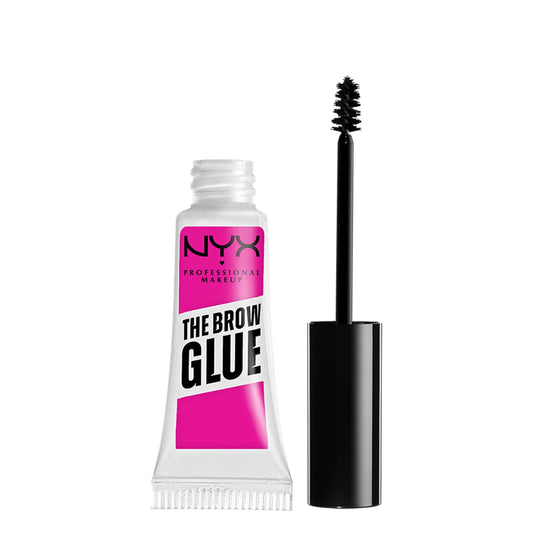Nyx Professional Makeup Brow Glue, Extreme Hold Eyebrow Gel, Clear, Stocking Stuffers 0.17 oz