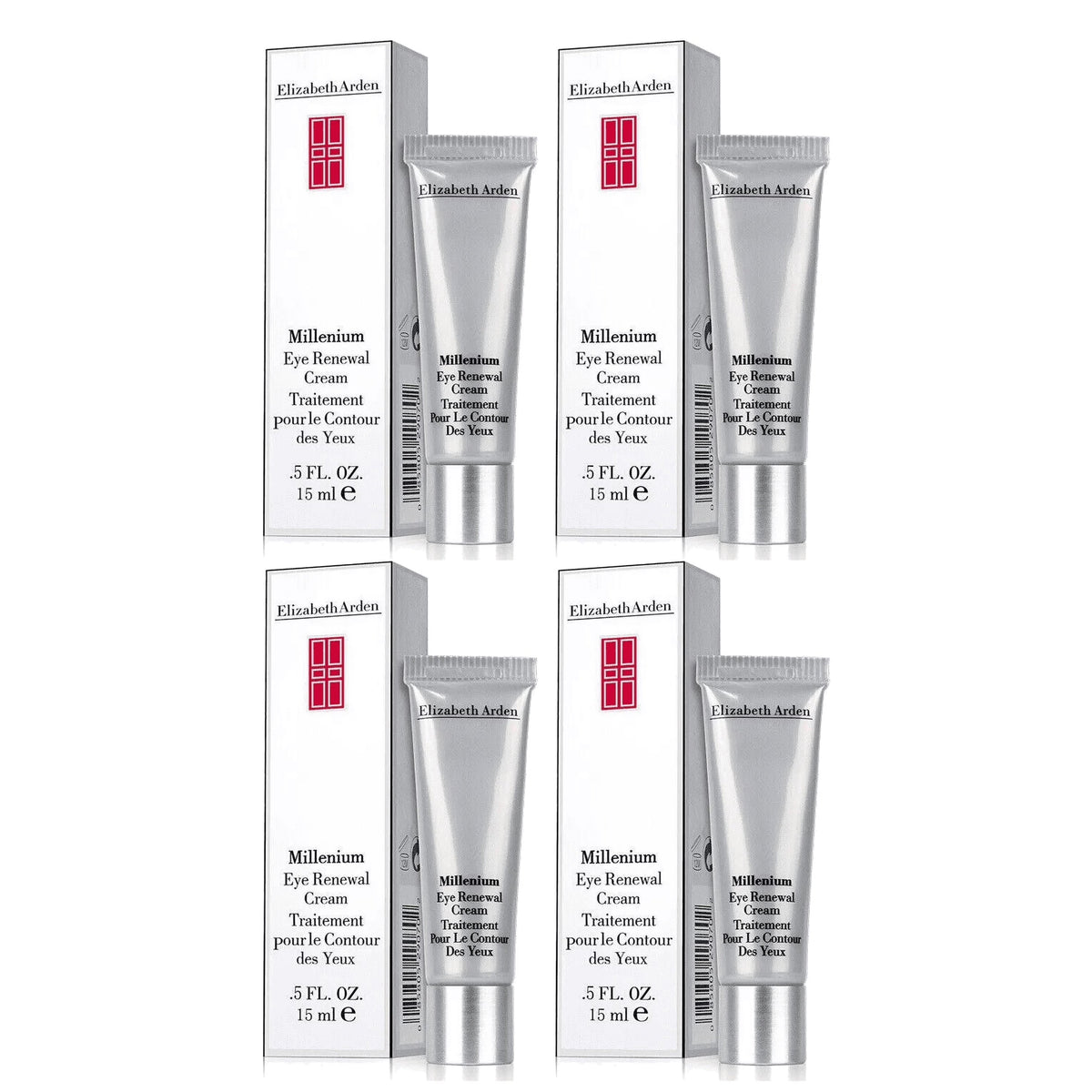 Elizabeth Arden Millennium Renewal Eye Cream All Skin Types 0.5 oz, 4 Pack