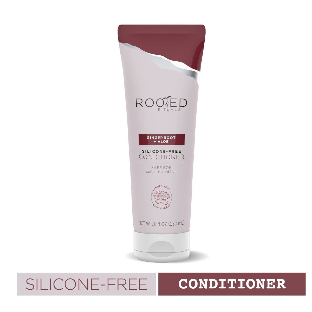 Rooted Rituals Ginger Root and Aloe Hydrating Conditioner, 8.4 Fl Oz