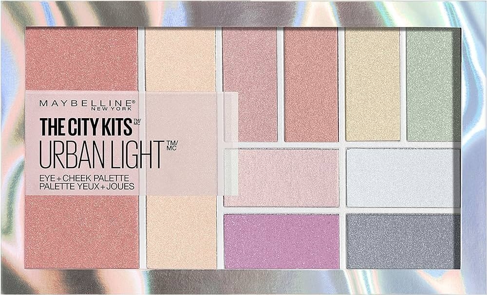 Maybelline The City Kits All-in-One Eye & Cheek Palette ~150 Urban Light 0.42 oz