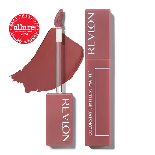 Revlon ColorStay Limitless Matte Liquid Lipstick, 24HR Wear, 012 Lead The Way, 0.17 fl oz