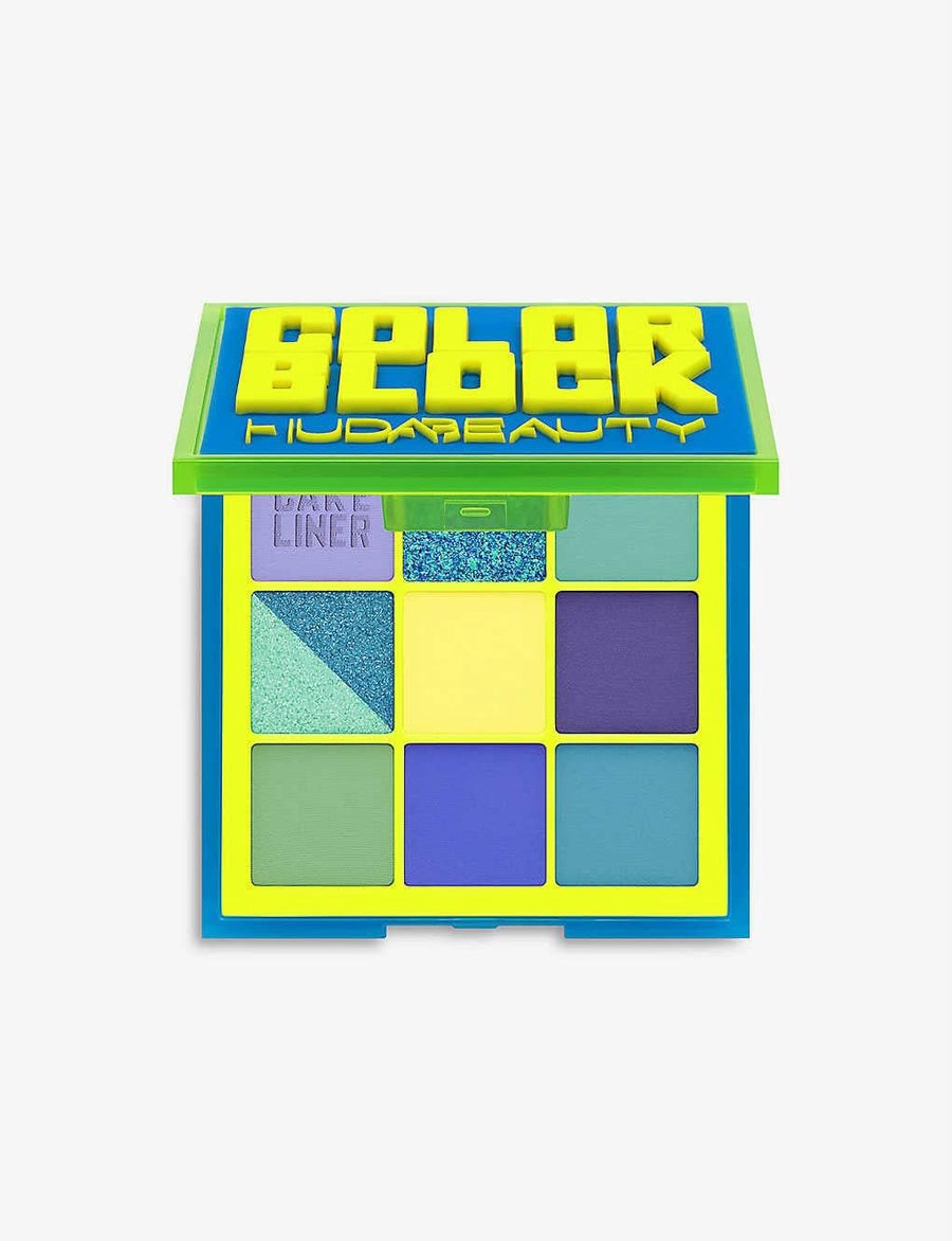 Huda Beauty Color Block Obsessions Palette (Blue & Green)