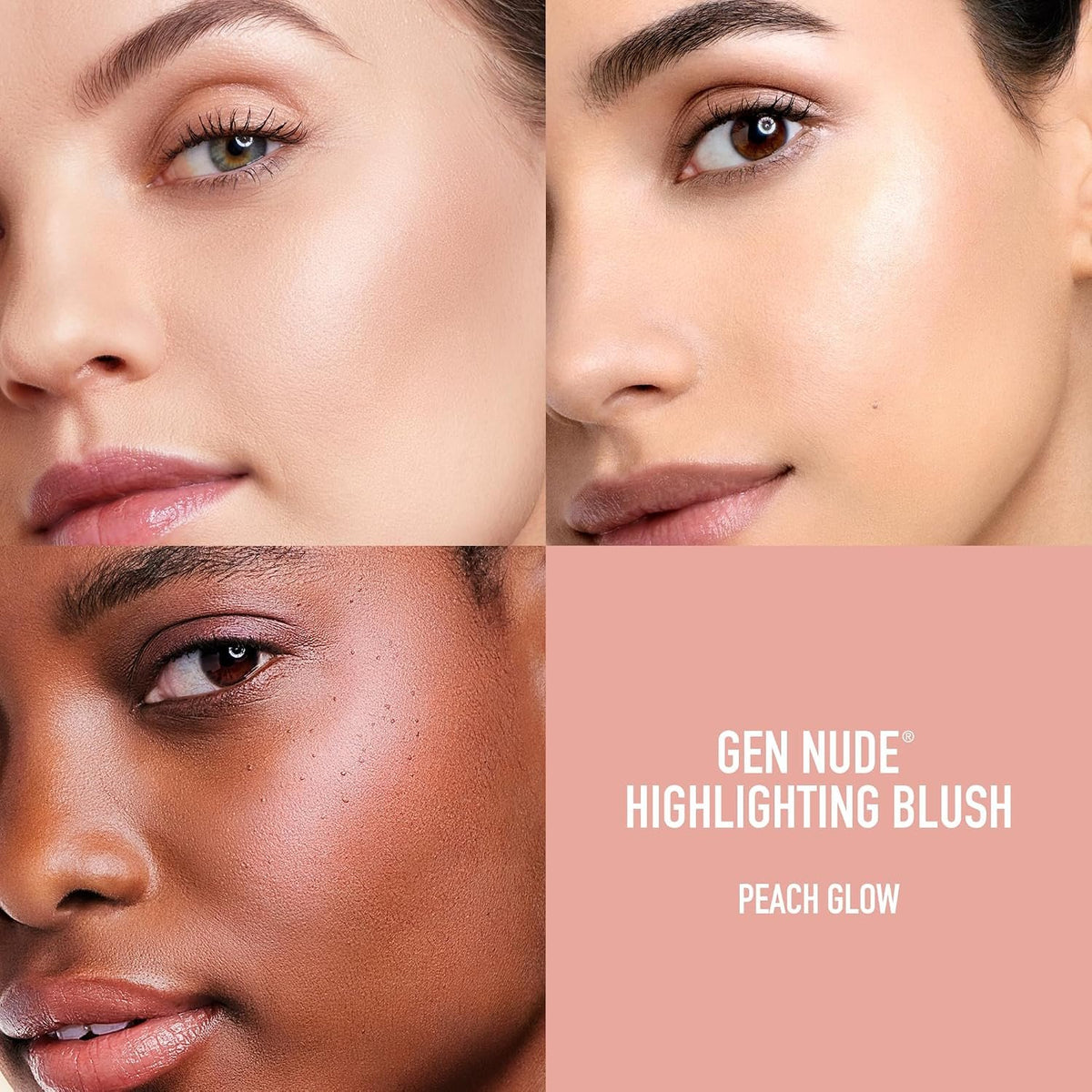 bareMinerals Gen Nude Highlighting Blush Peach Glow 3.2g Powder