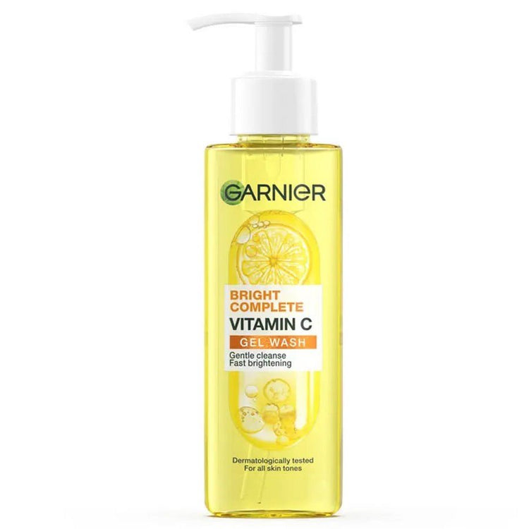 Garnier Bright Complete Vitamin C Gel Facial Wash 120ml