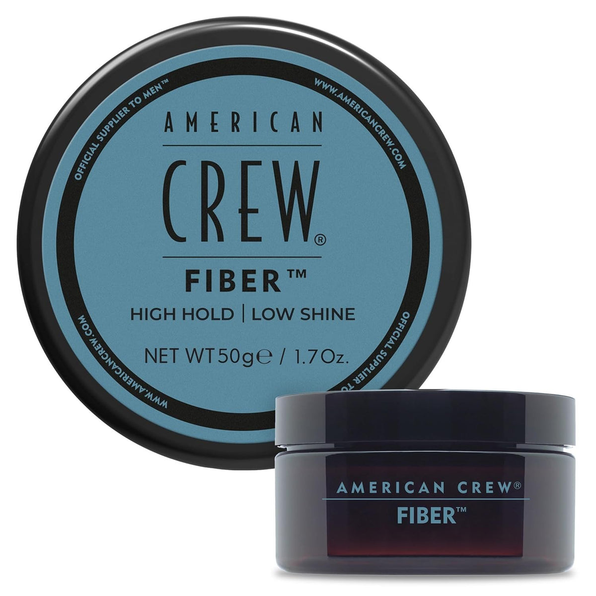 American Crew Men's Hair Fiber, Styling Gel with High Hold & Low Shine, 1.7 oz