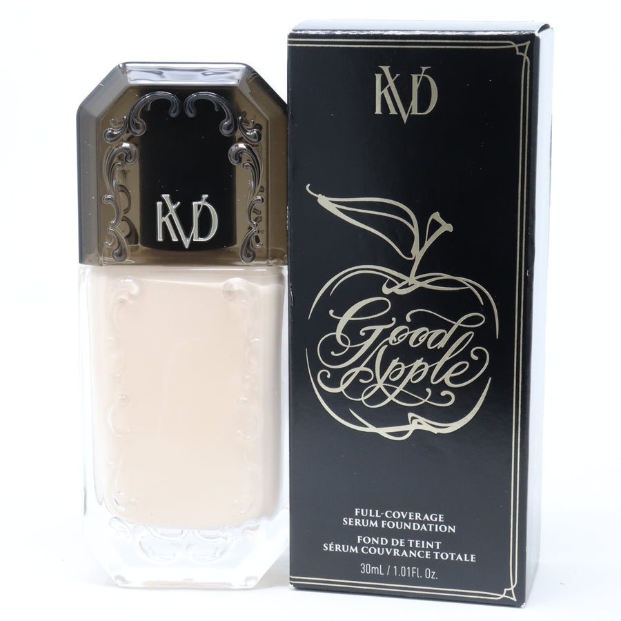 Kat Von D Good Apple Full Coverage Serum Foundation 1.0oz 006 Light New for All Skin tone