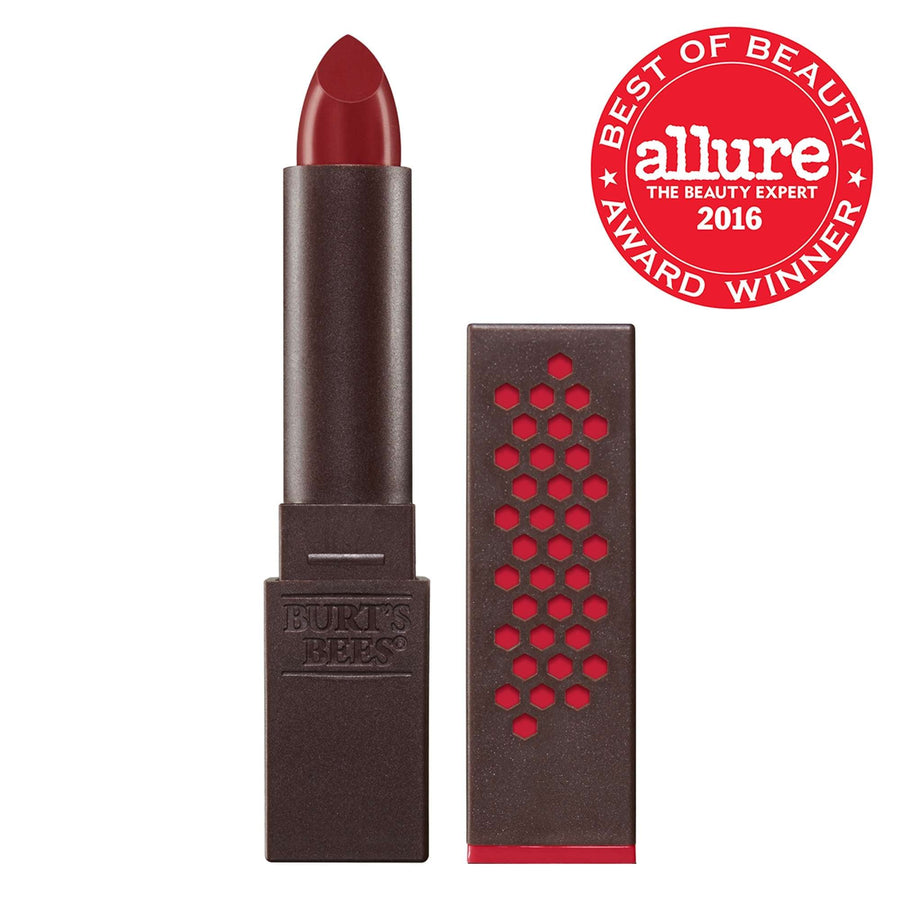Burt's Bees 100% Natural Moisturizing Lipstick, Scarlet Soaked, 1 Tube