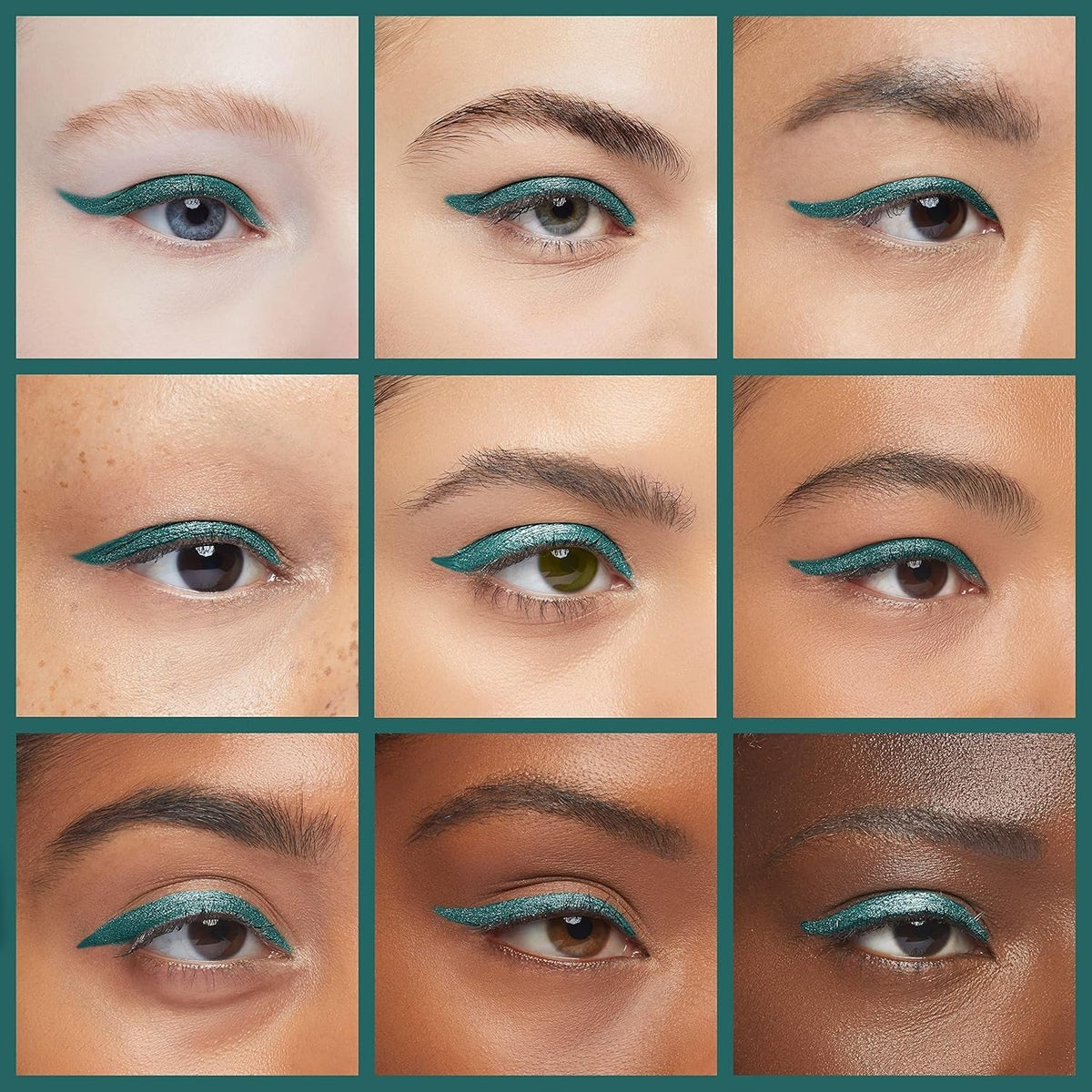 CoverGirl Eyeliner Exhibitionist 24 Hour Kohl Waterproof 600 Emerald Metallic