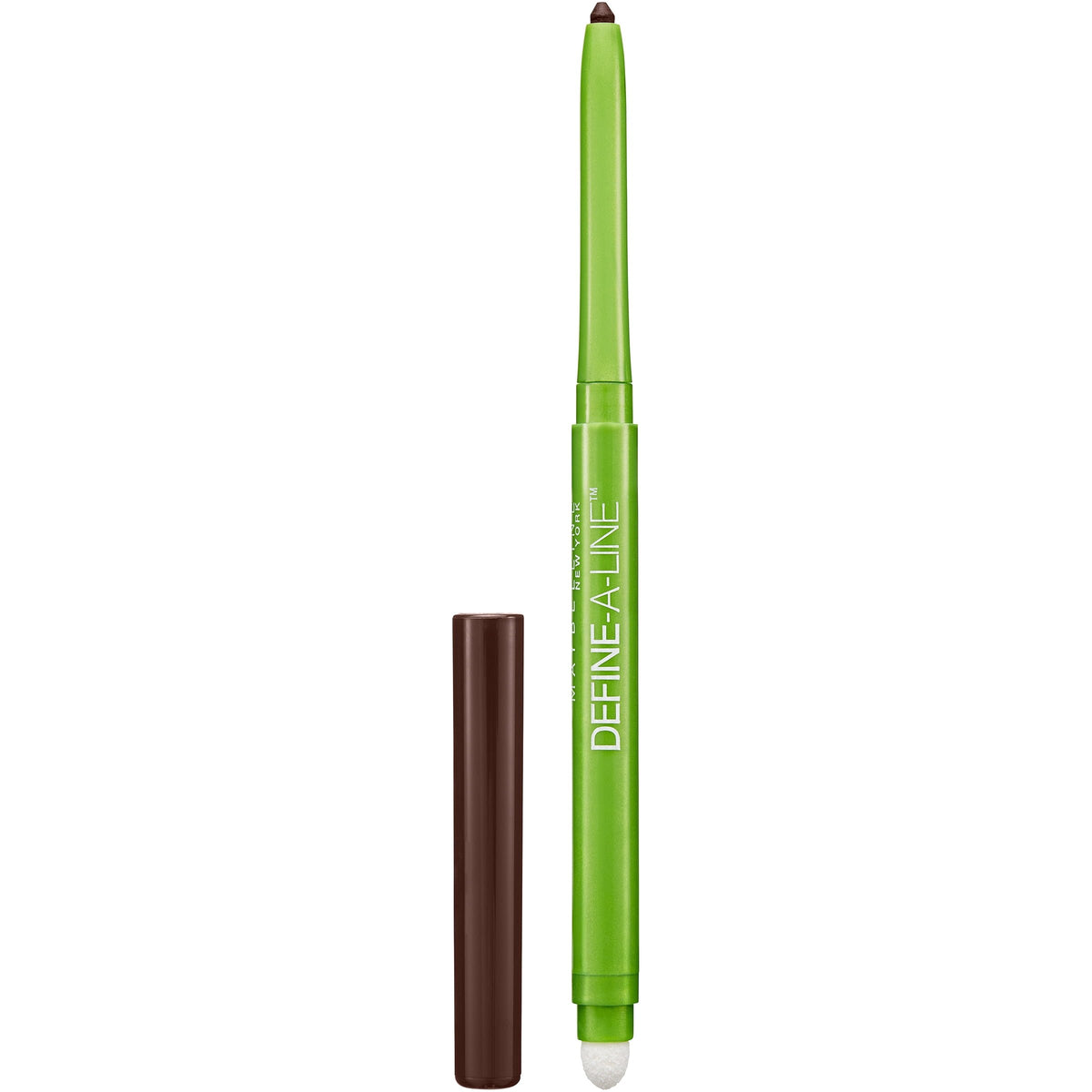 Maybelline Define-A-Line Mechanical Eyeliner with Built-in Sharpener, Brownish Black