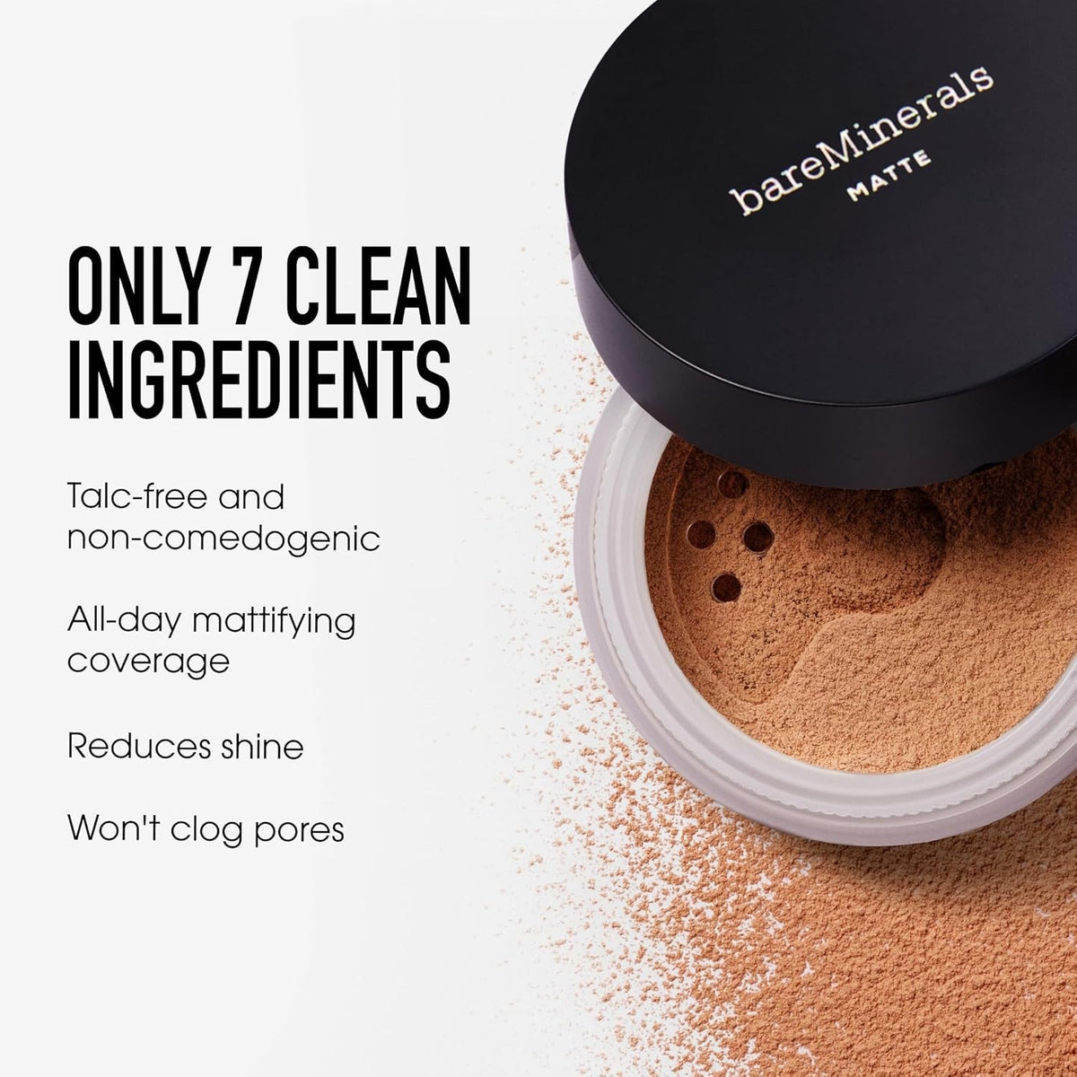 bareMinerals Original Matte Loose Foundation 0.21oz 07 Golden Ivory SPF15