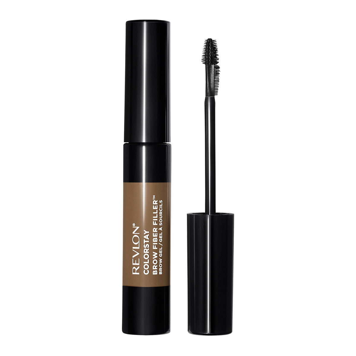 Revlon ColorStay Brow Fiber Filler Brow Gel, 301 Blonde, 0.23 fl. Oz