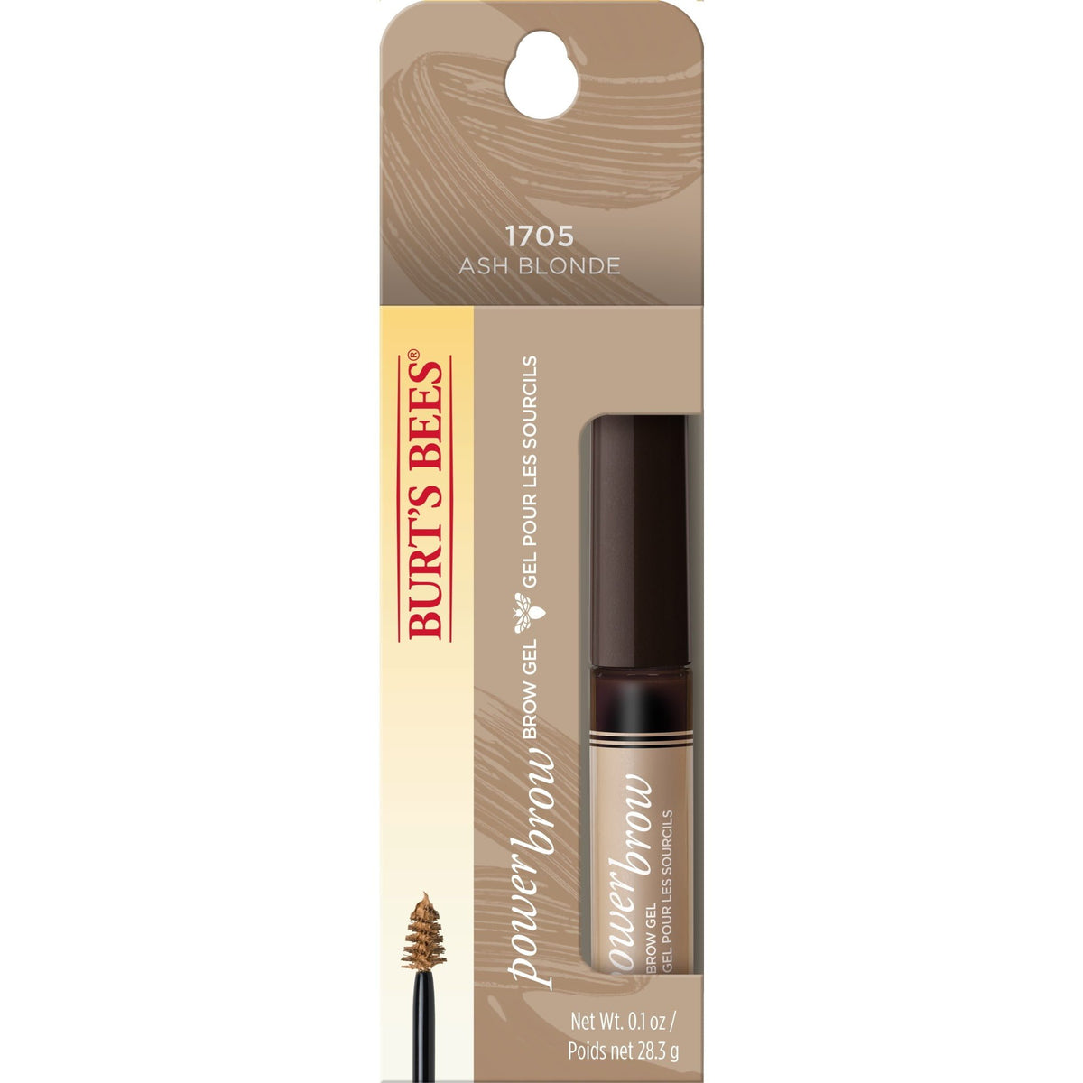 Burts Bees Brow Gel, Ash Blonde, 0.1 Ounce