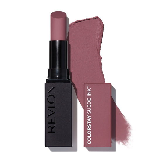Revlon ColorStay Suede Ink Lightweight Matte Lipstick with Vitamin E, 012 Power Trip