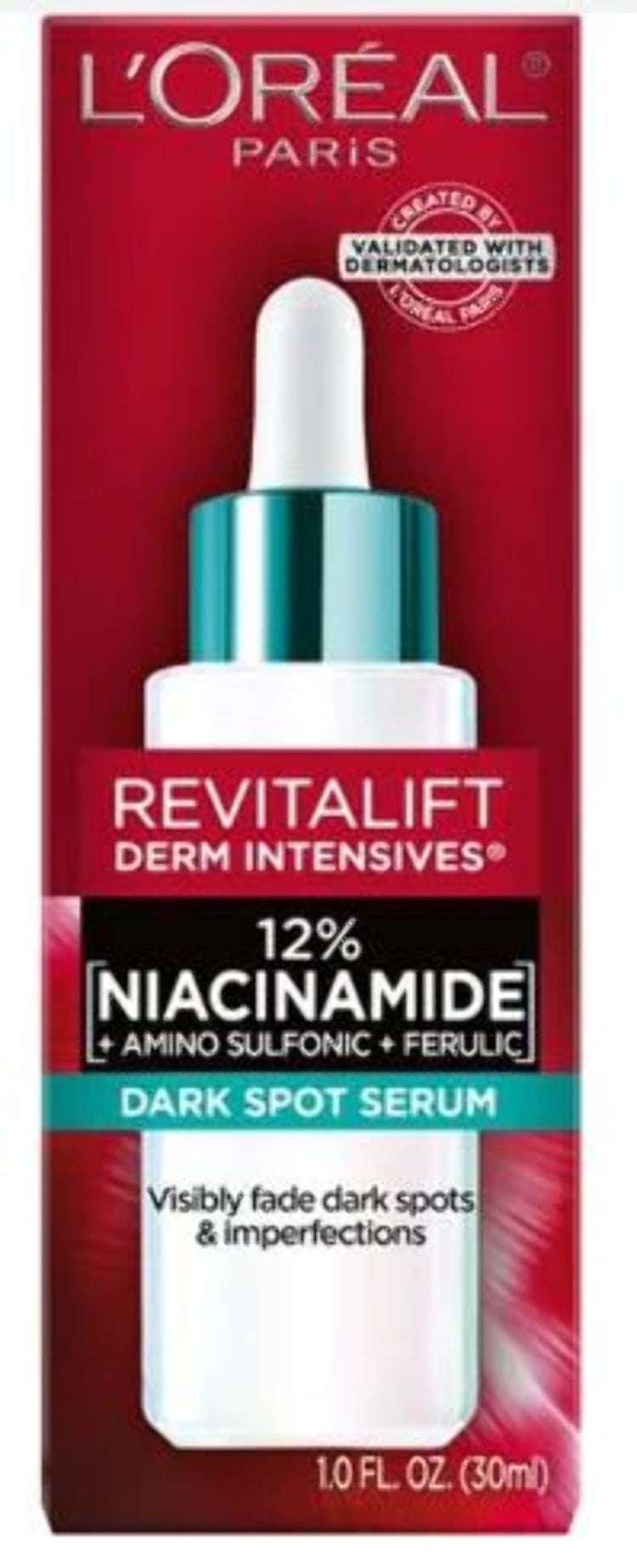 L’Oreal Niacinamide Amino Sulfonic Ferulic Acid Dark Spot Serum Brightening