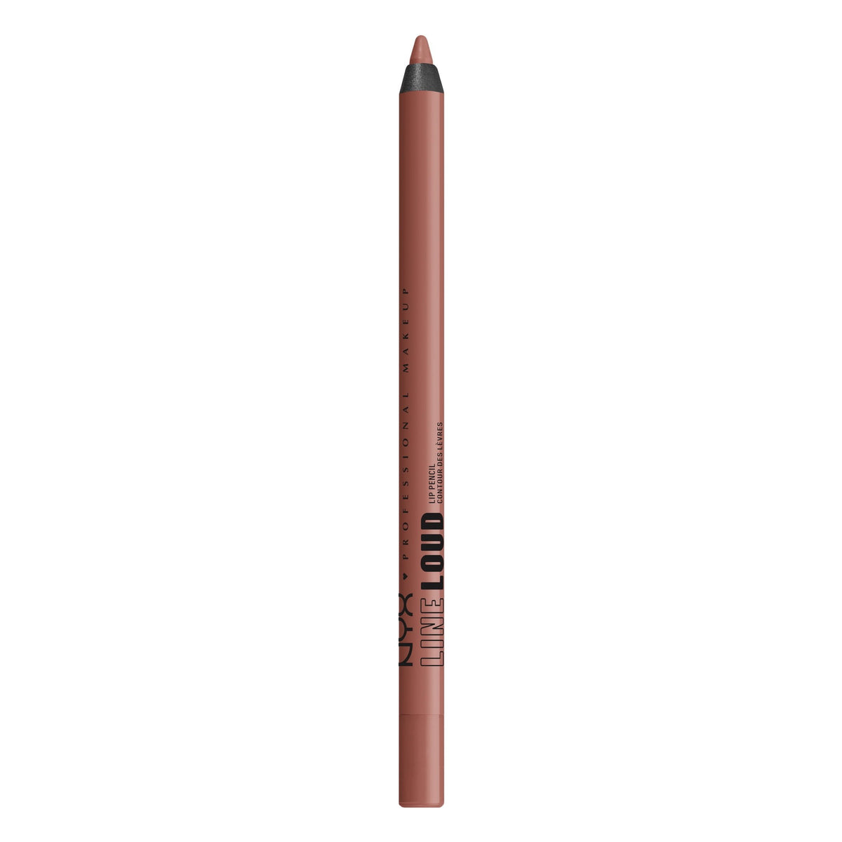 NYX Professional Makeup Line Loud Lip Liner, Longwear Matte Lip Pencil, Ambition Statement
