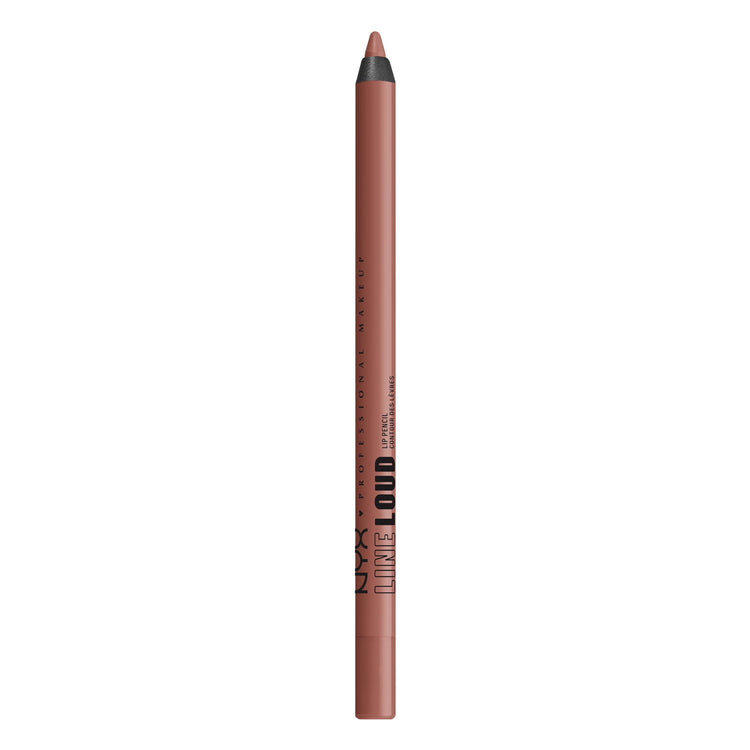 NYX Professional Makeup Line Loud Lip Liner, Longwear Matte Lip Pencil, Ambition Statement