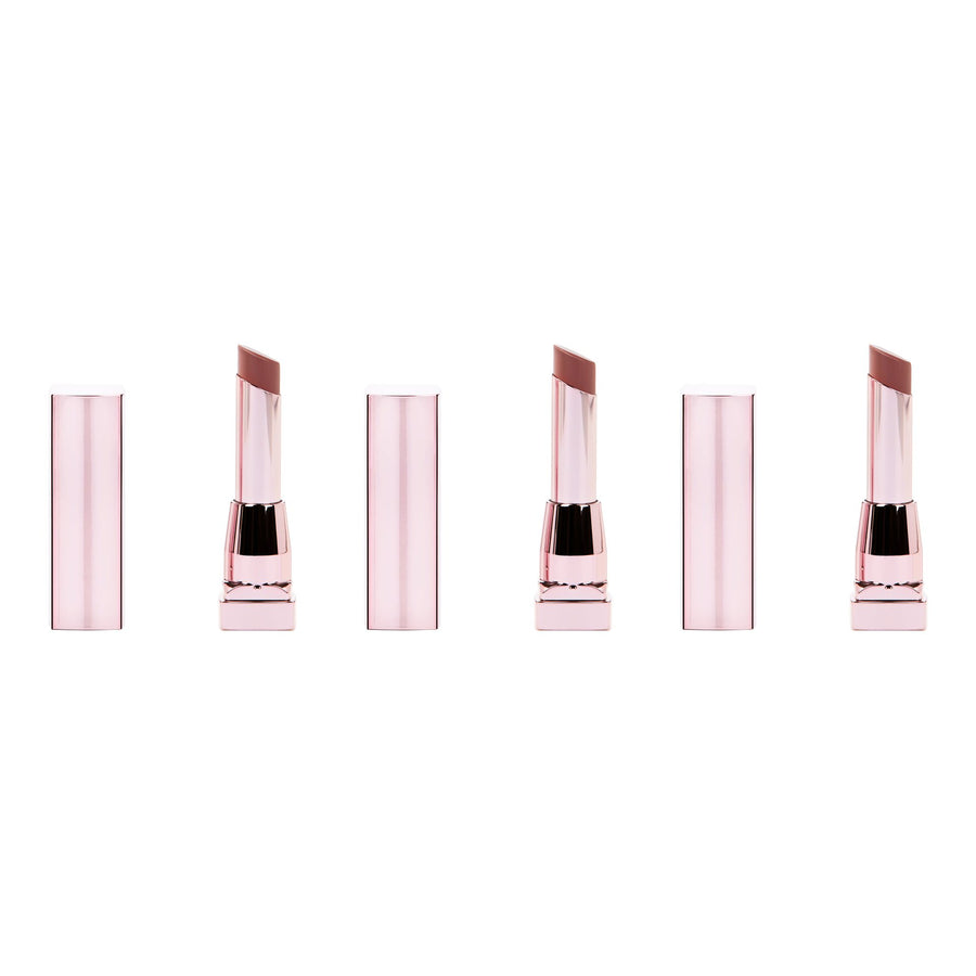 Maybelline Color Sensational Shine Lipstick, Spicy Mauve 3-Pack