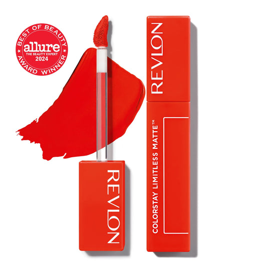 Revlon ColorStay Limitless Matte Liquid Lipstick, 24HR Wear, 009 Hot Take, 0.17 fl oz