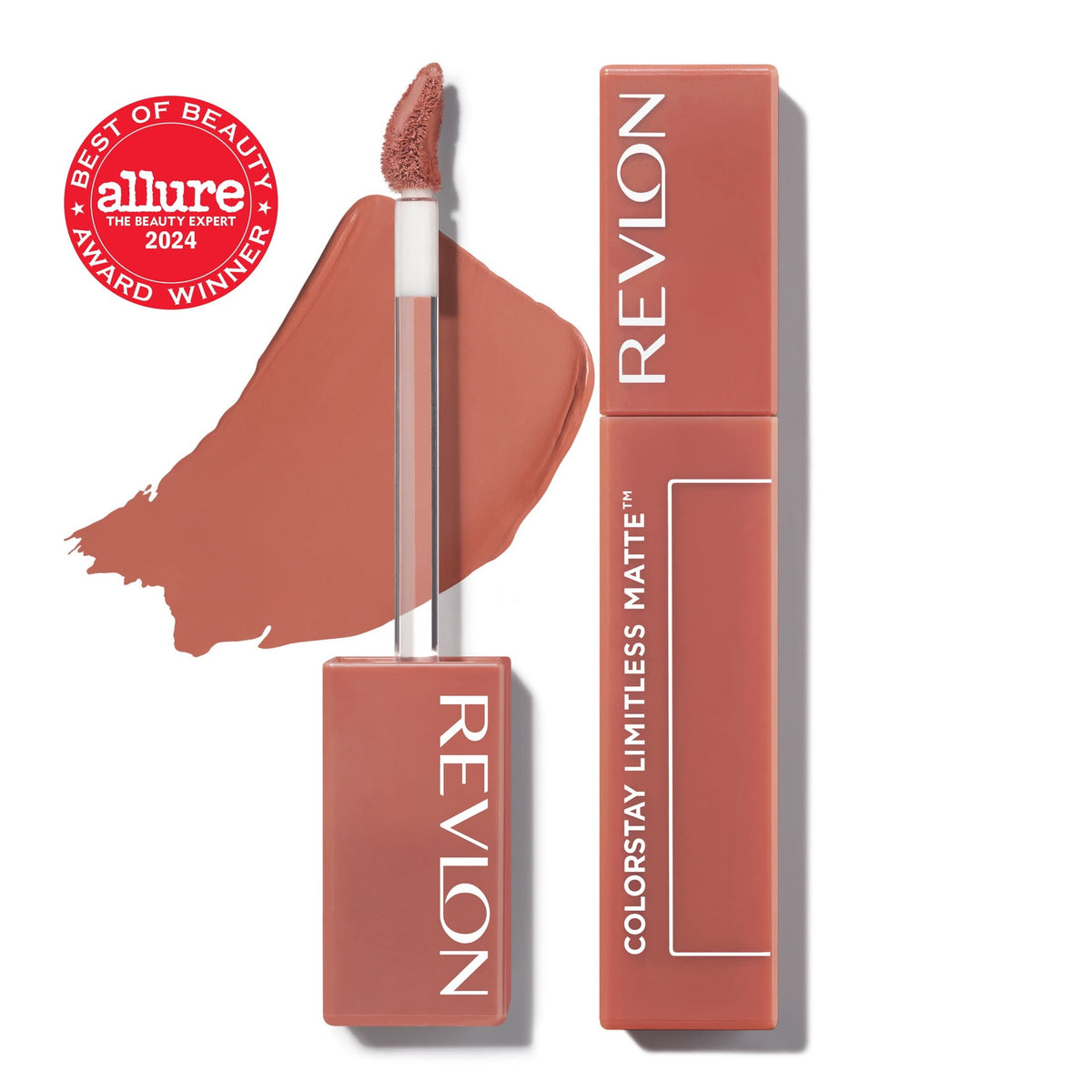 Revlon ColorStay Limitless Matte Liquid Lipstick, 24HR Wear, 002 Poster Child, 0.17 fl oz